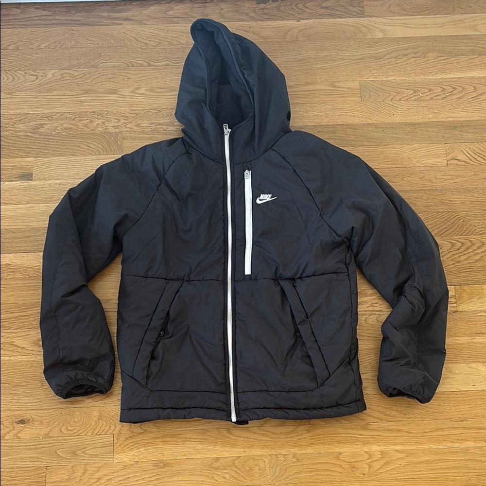 Nike Black Hooded Jacket